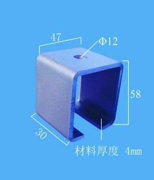 顶焊挂件dh-240（折叠门）